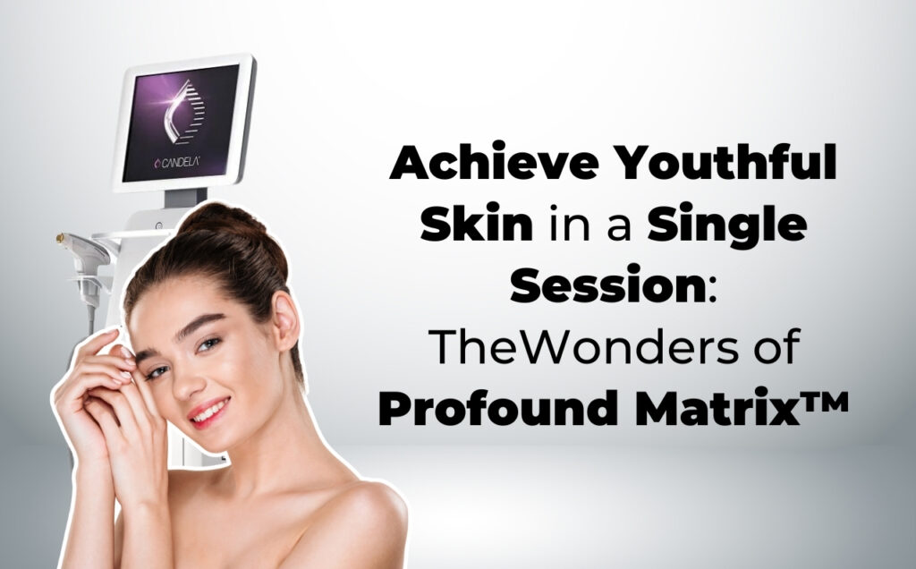 The Profound Matrix device helps to firm up your skin, leading to youthful and fresh complexion.